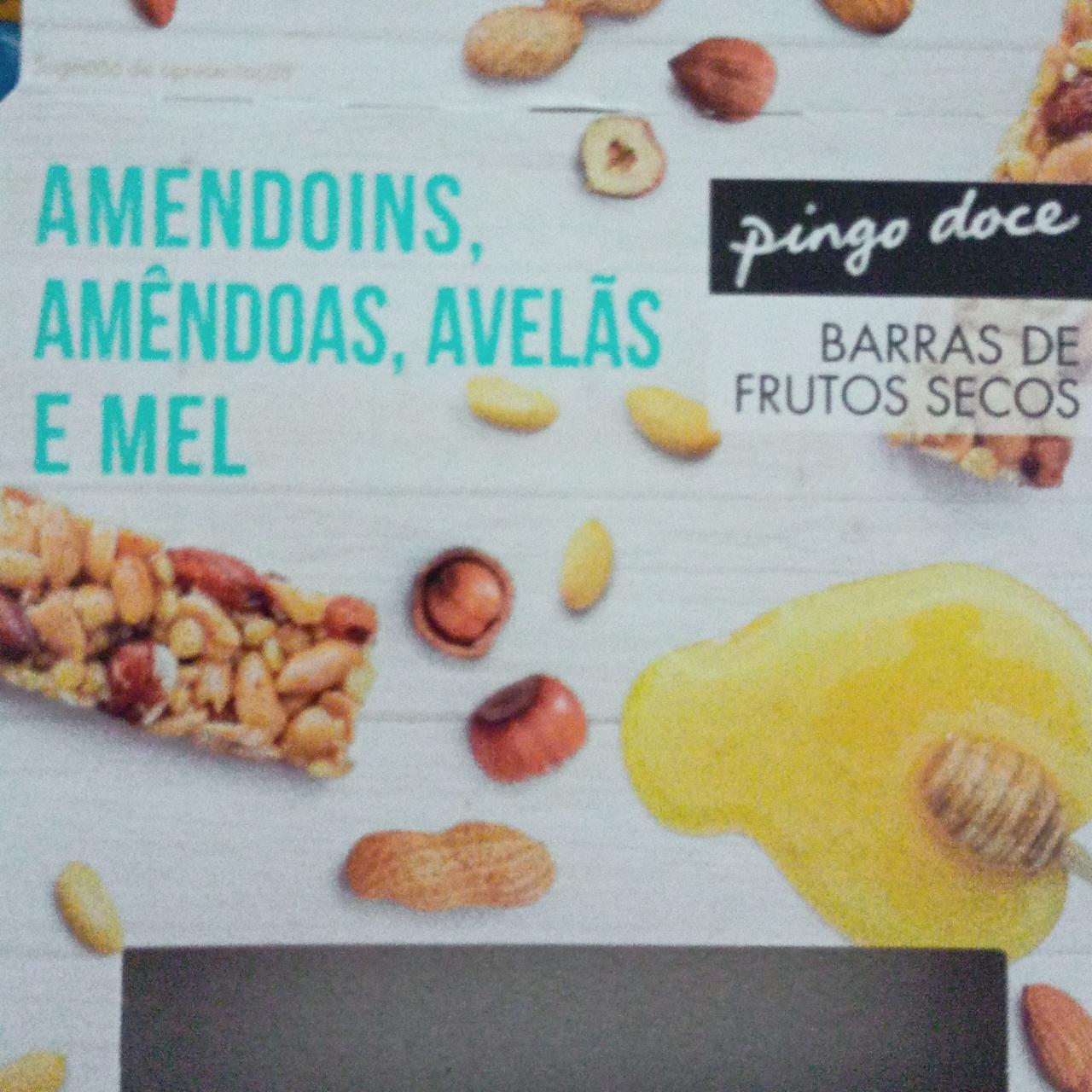 Fotografie - Amendoins Barras de frutos secos Pingo doce