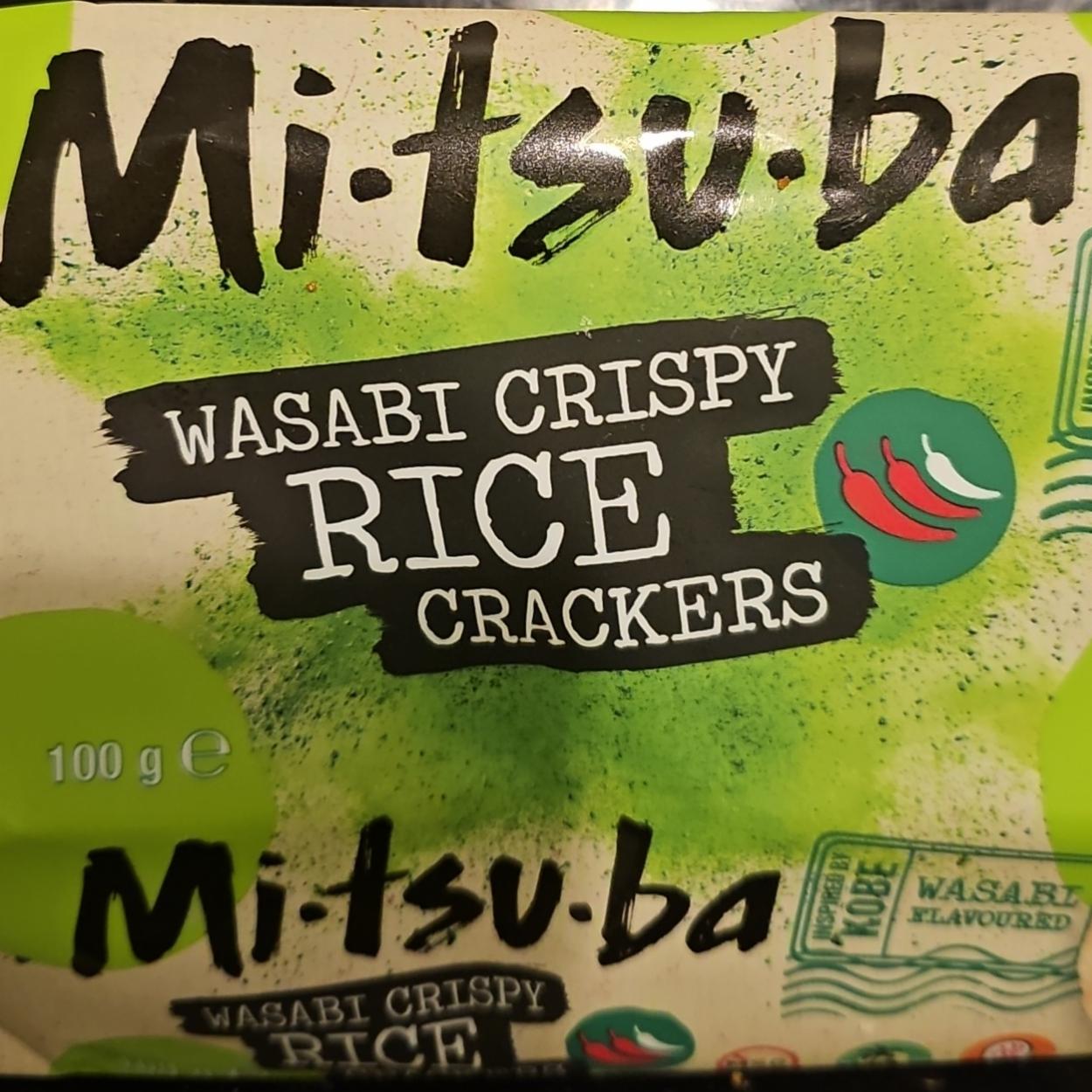 Fotografie - Wasabi Crispy Rice Crackers Mitsuba