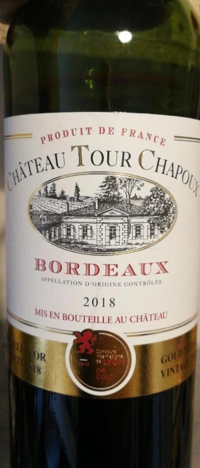 Fotografie - Chateau Tour Chapoux Bordeaux 