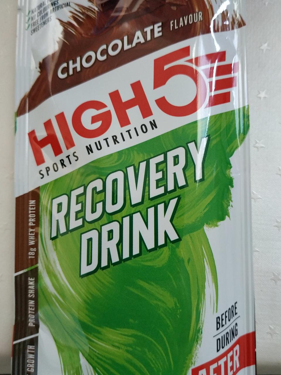 Fotografie - High5 Recovery Drink Chocolate čokoláda