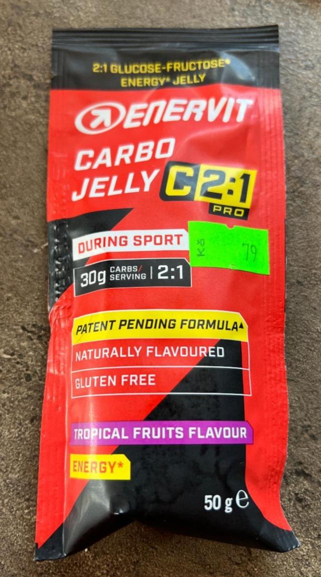 Fotografie - Carbo Jelly C2:1 Tropical Fruits Flavour Enervit