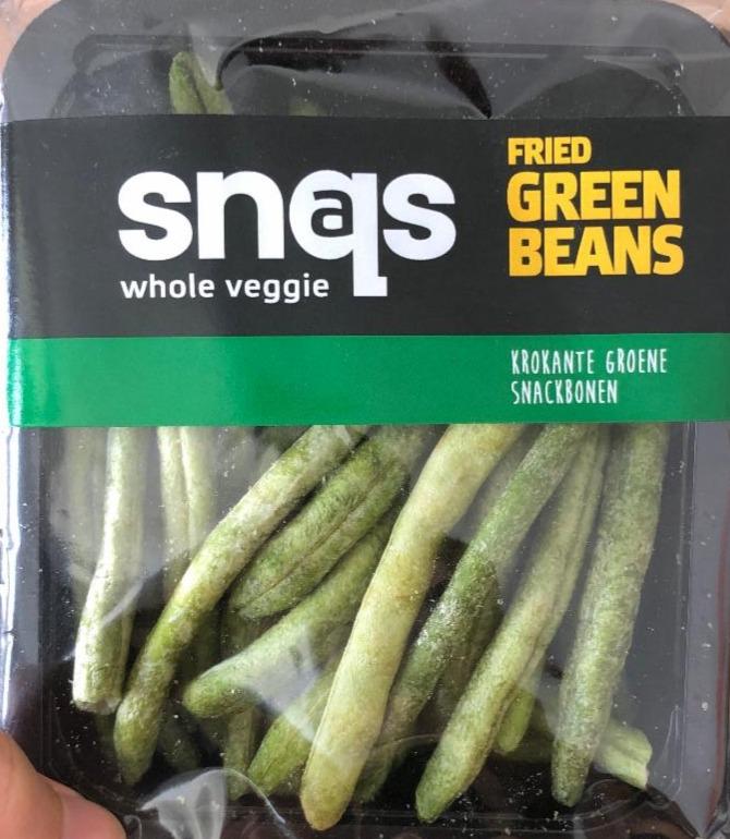 Fotografie - Whole veggie Fried Green Beans Snaqs