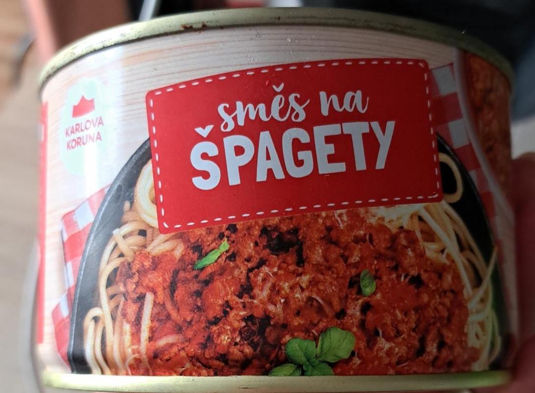 Fotografie - Směs na Špagety Karlova Koruna