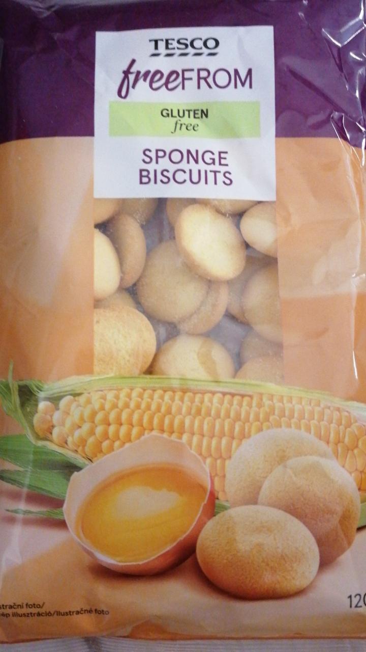 Fotografie - Gluten free Sponge Biscuits Tesco free From
