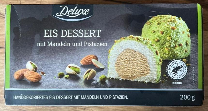 Fotografie - Eis Dessert mit Mandeln und Pistazien Deluxe
