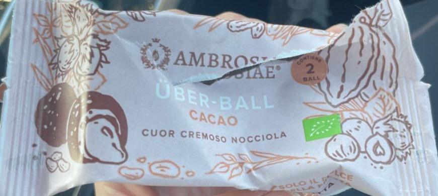 Fotografie - Bio Übrr-ball cacao Ambrosiae