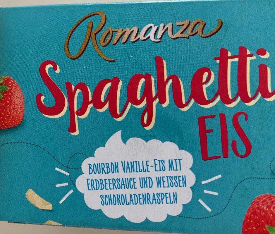 Fotografie - Romanza Spaghetti Eis