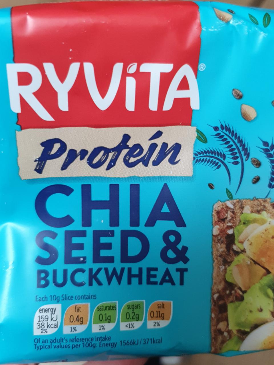 Fotografie - Protein chia seed & buckwheat Ryvita