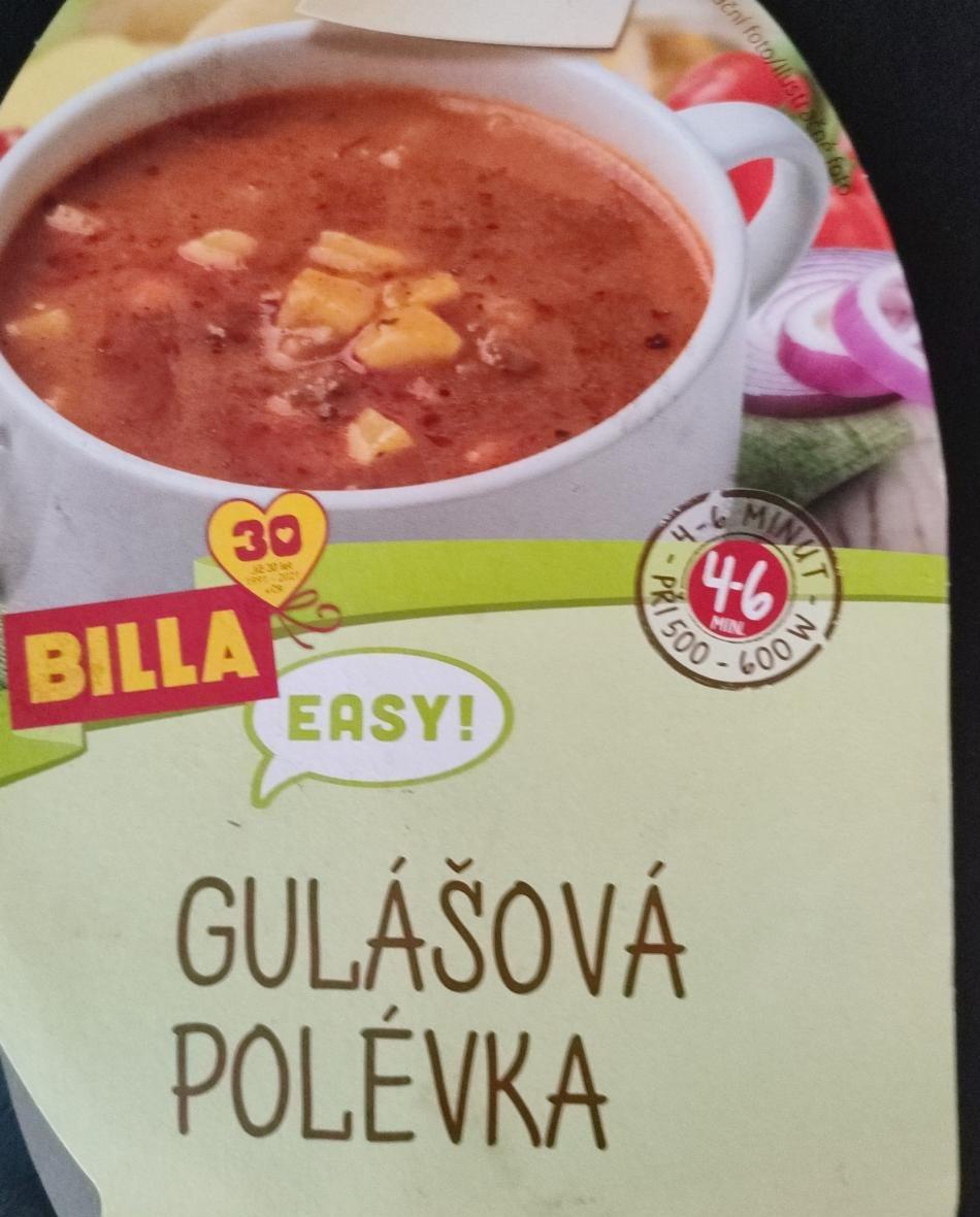 Fotografie - Gulášová polévka Billa Easy!