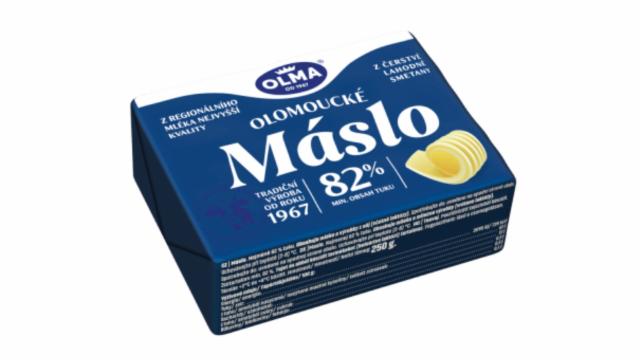 Fotografie - Olomoucké máslo 82% tuku Olma