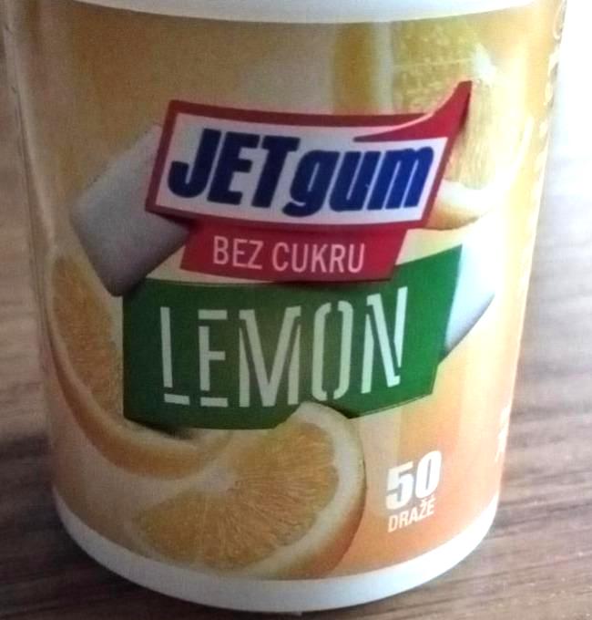 Fotografie - JETgum bez cukru Lemon