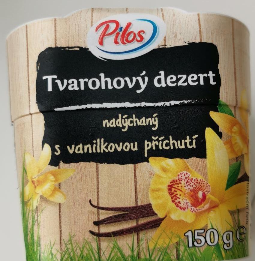 Fotografie - Tvarohový dezert nadýchaný s vanilkovou příchutí Pilos