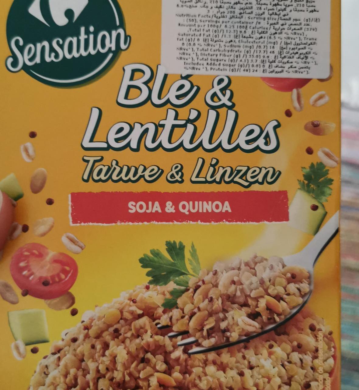 Fotografie - Ble & Lentilles soja and quinoa