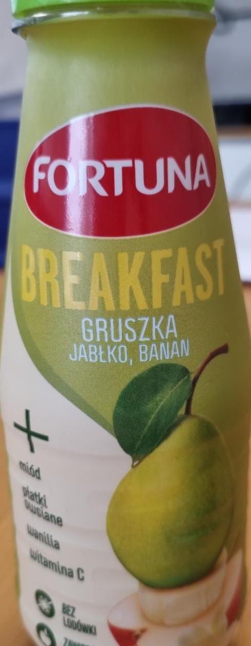 Fotografie - Breakfast Gruszka Jabłko Banan Fortuna