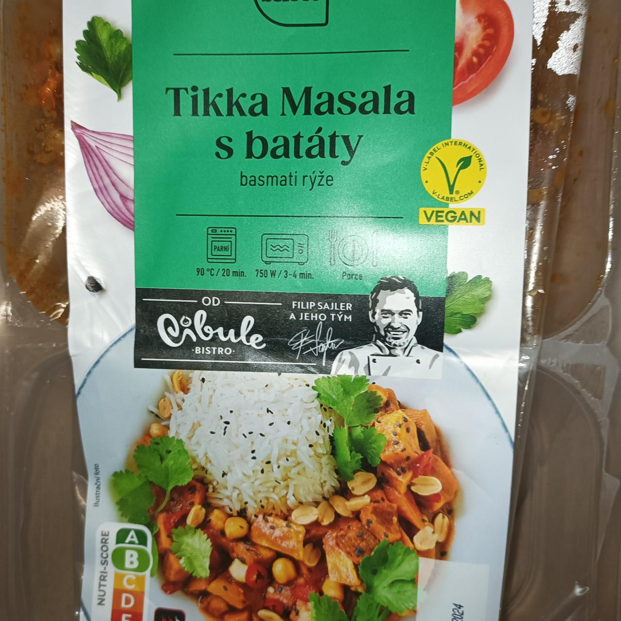 Fotografie - Tikka masala s batáty, basmati rýže Chef Select