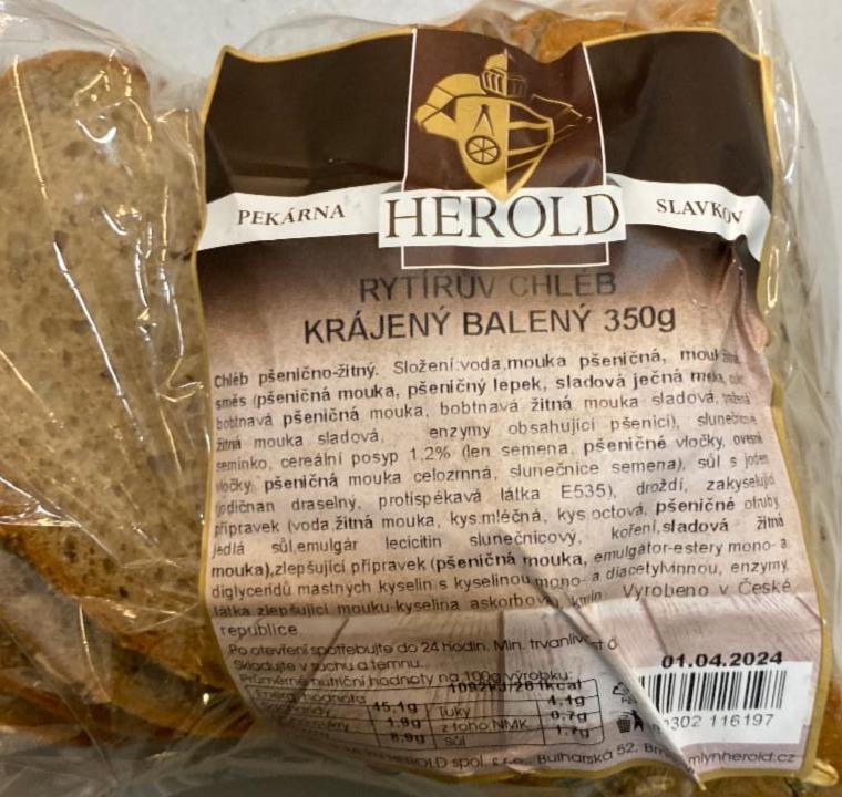 Fotografie - Rytířův chléb pekárna Herold