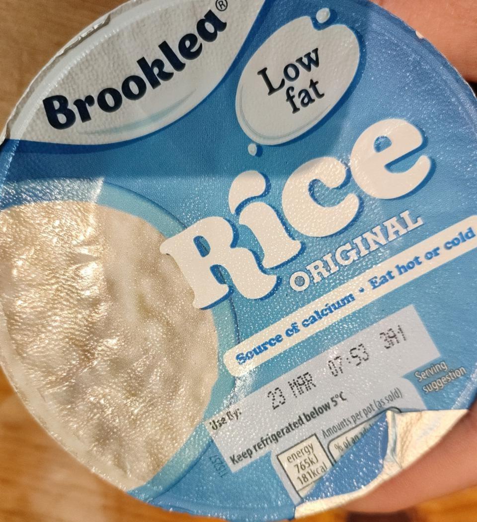 Fotografie - Original Rice Low fat Brooklea