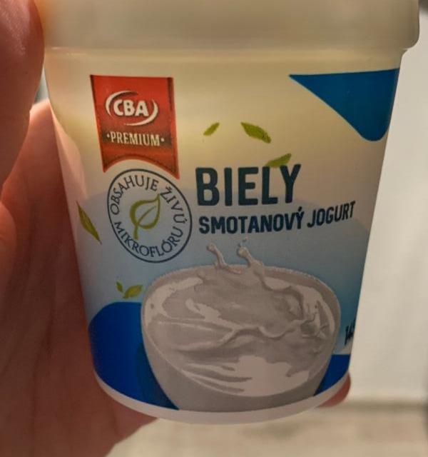 Fotografie - Smetanový jogurt bílý premium CBA