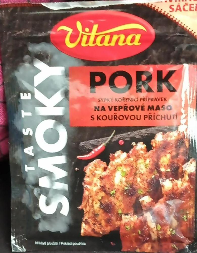 Fotografie - Taste smoky pork na vepřové maso s kouřovou příchutí Vitana