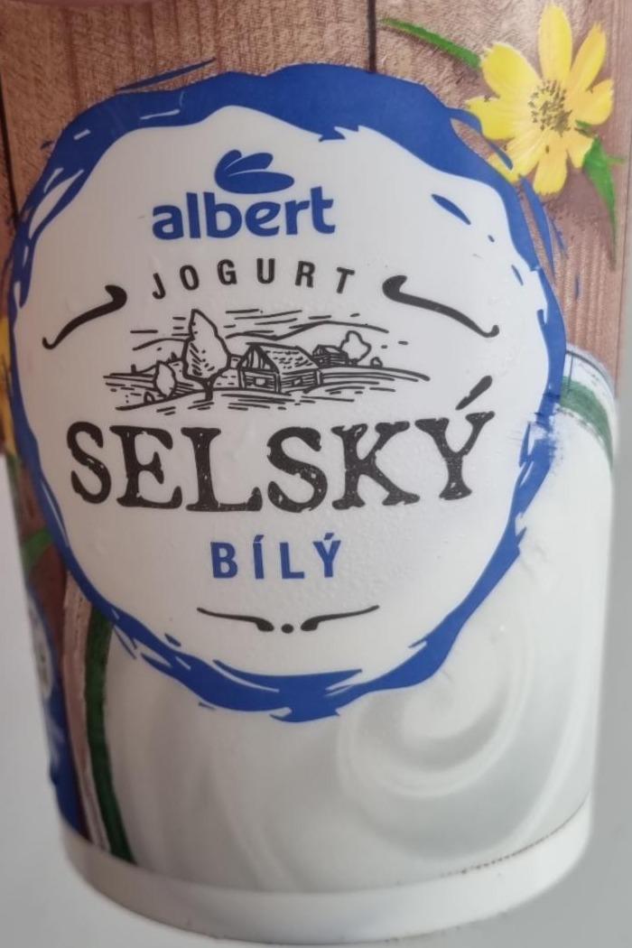 Fotografie - jogurt selský bílý Albert
