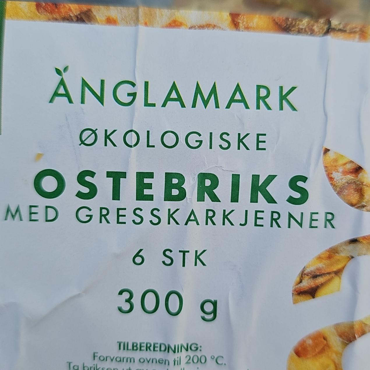 Fotografie - Økologiske Ostebriks med Gresskarkjerner Änglamark