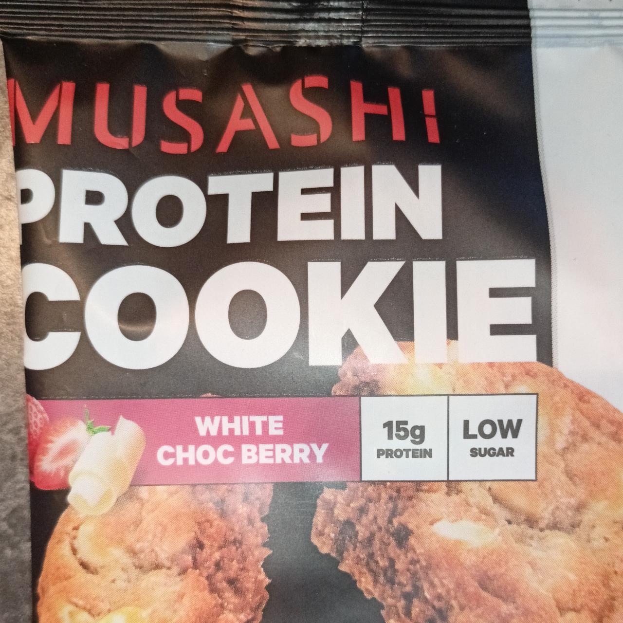 Fotografie - Protein Cookie White Choc Berry Musashi