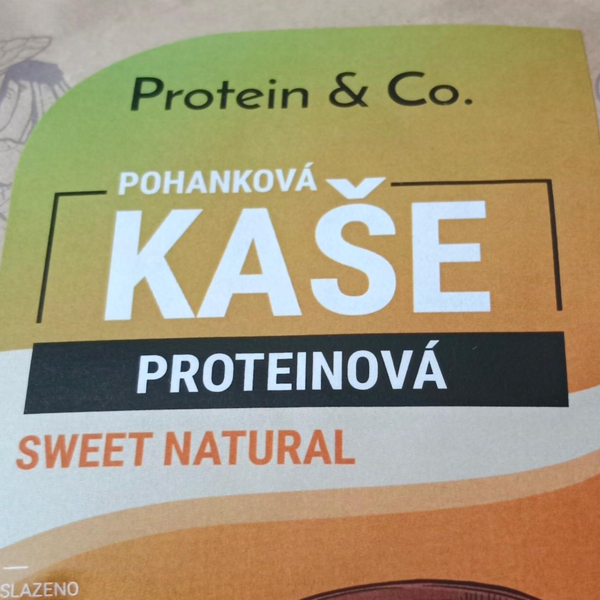Fotografie - Pohanková proteinová kaše sweet natural Protein & Co.