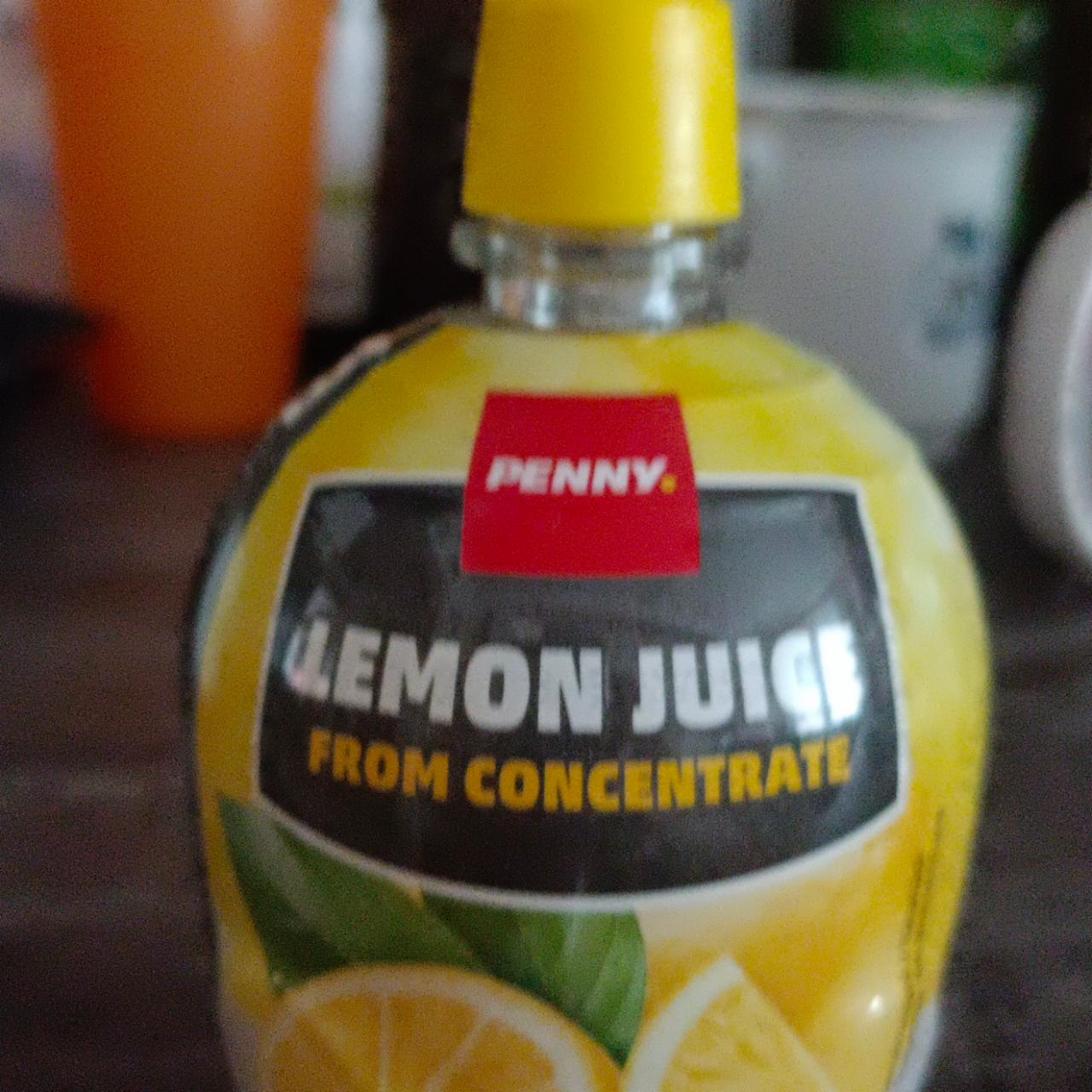 Fotografie - Lemon juice From Concentrate Penny