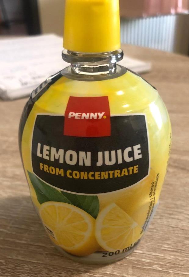 Fotografie - Lemon juice From Concentrate Penny