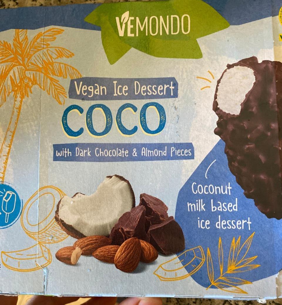 Fotografie - vegan ice cream coco Vemondo