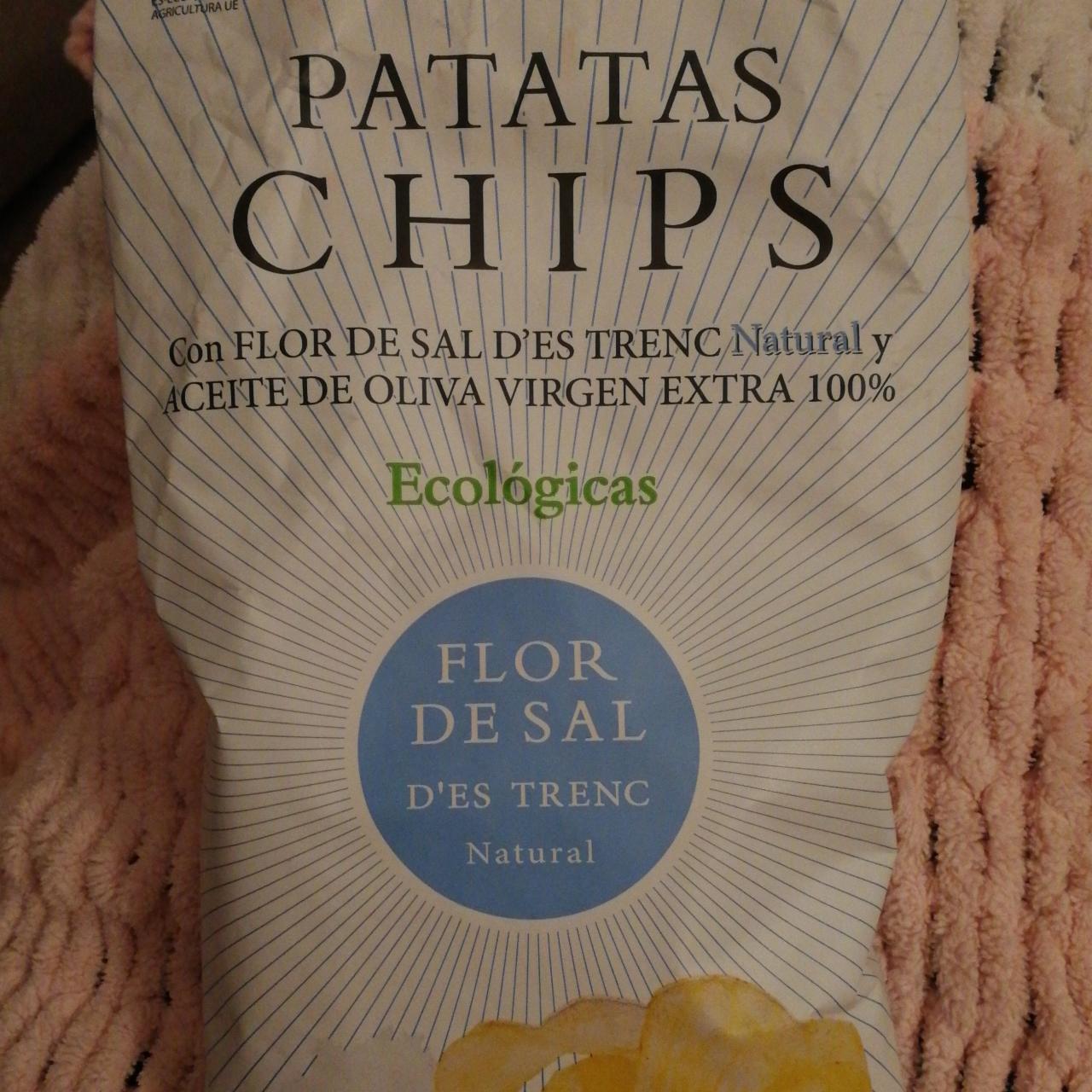 Fotografie - Patatas chips flor de sal d'es trenc natural ecológicas