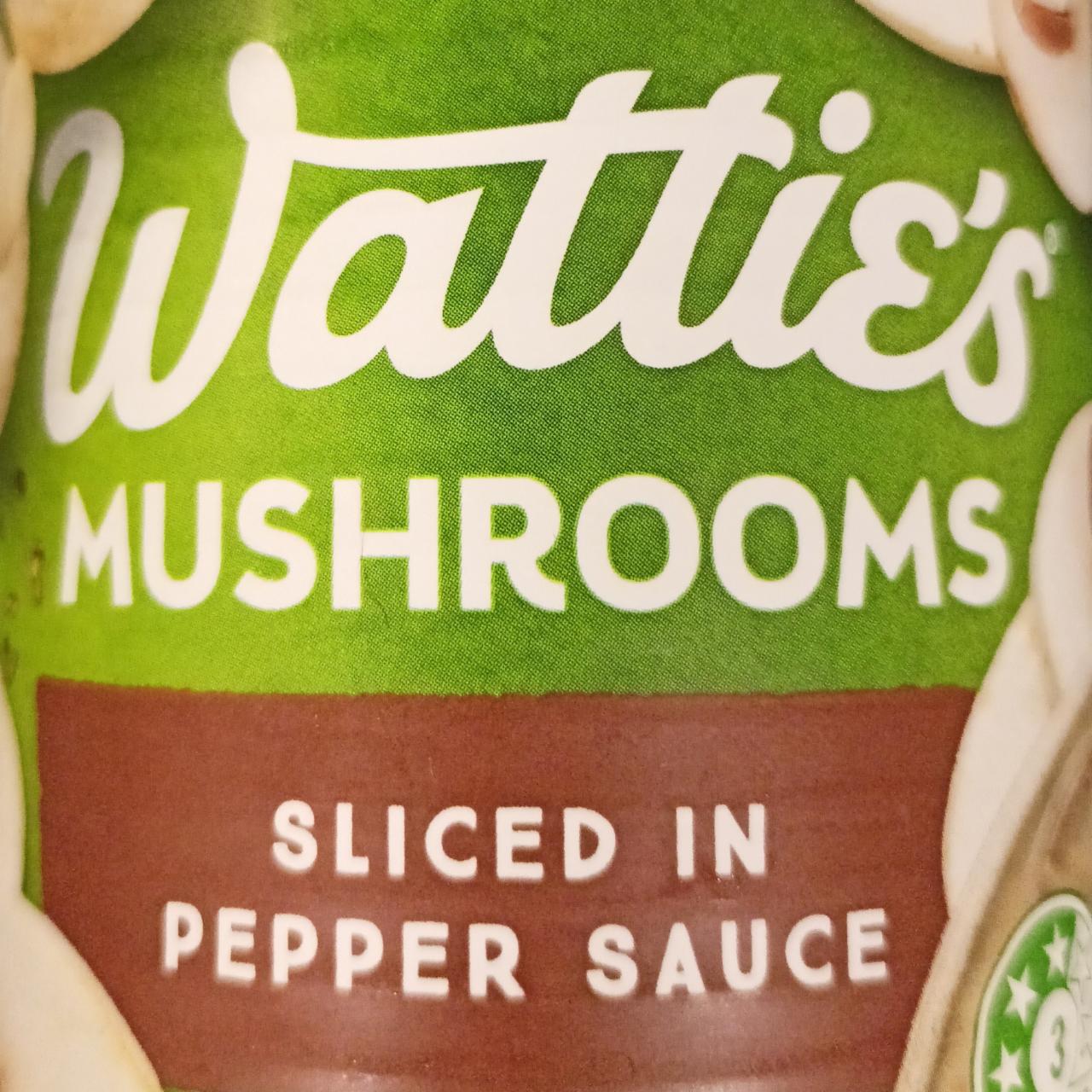 Fotografie - Mushrooms sliced in Pepper Sauce Wattie's