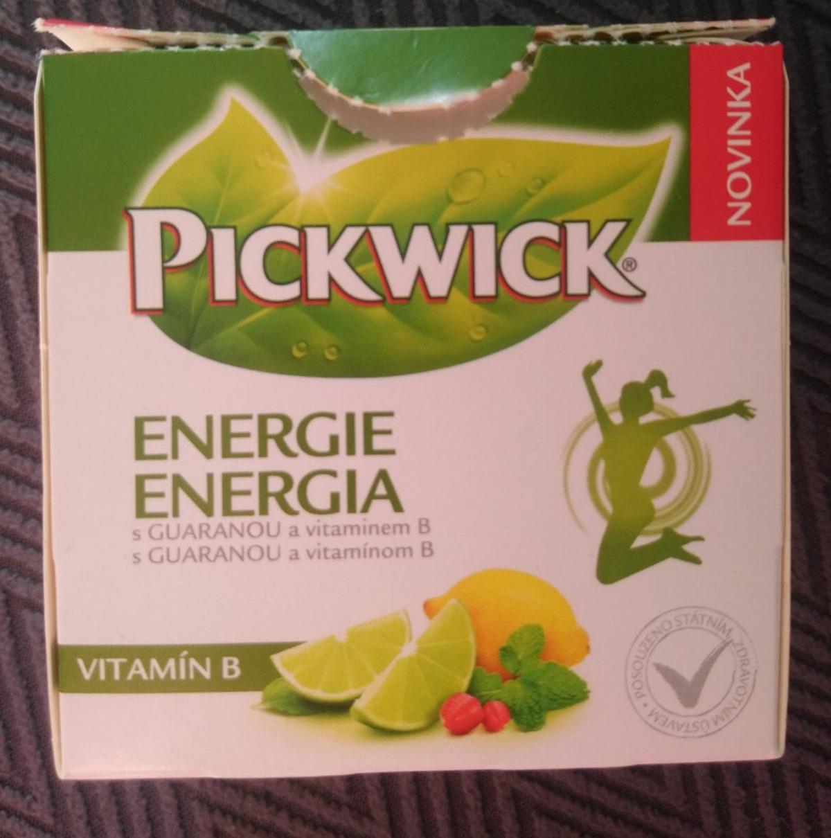 Fotografie - ENERGIE s Guaranou a vitaminem B Pickwick