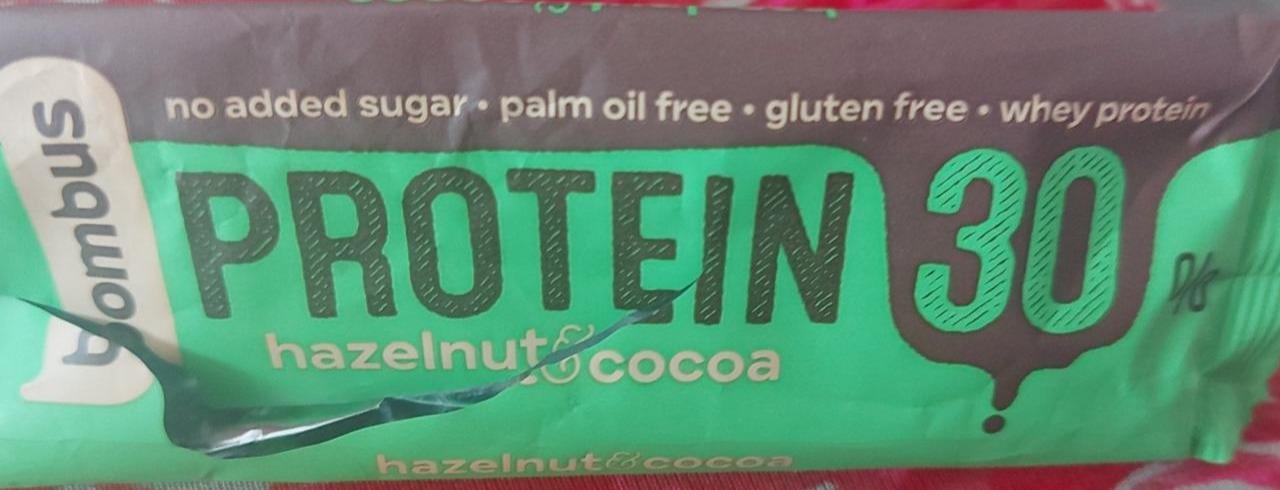 Fotografie - Protein 30% hazelnut & cocoa Bombus