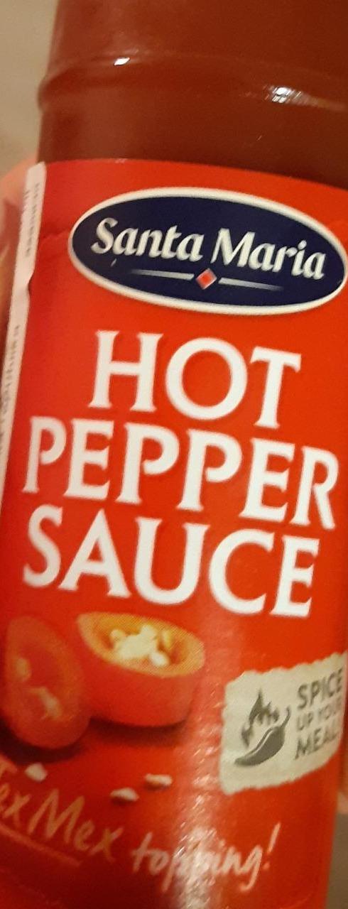 Fotografie - hot pepper sauce Santa Maria