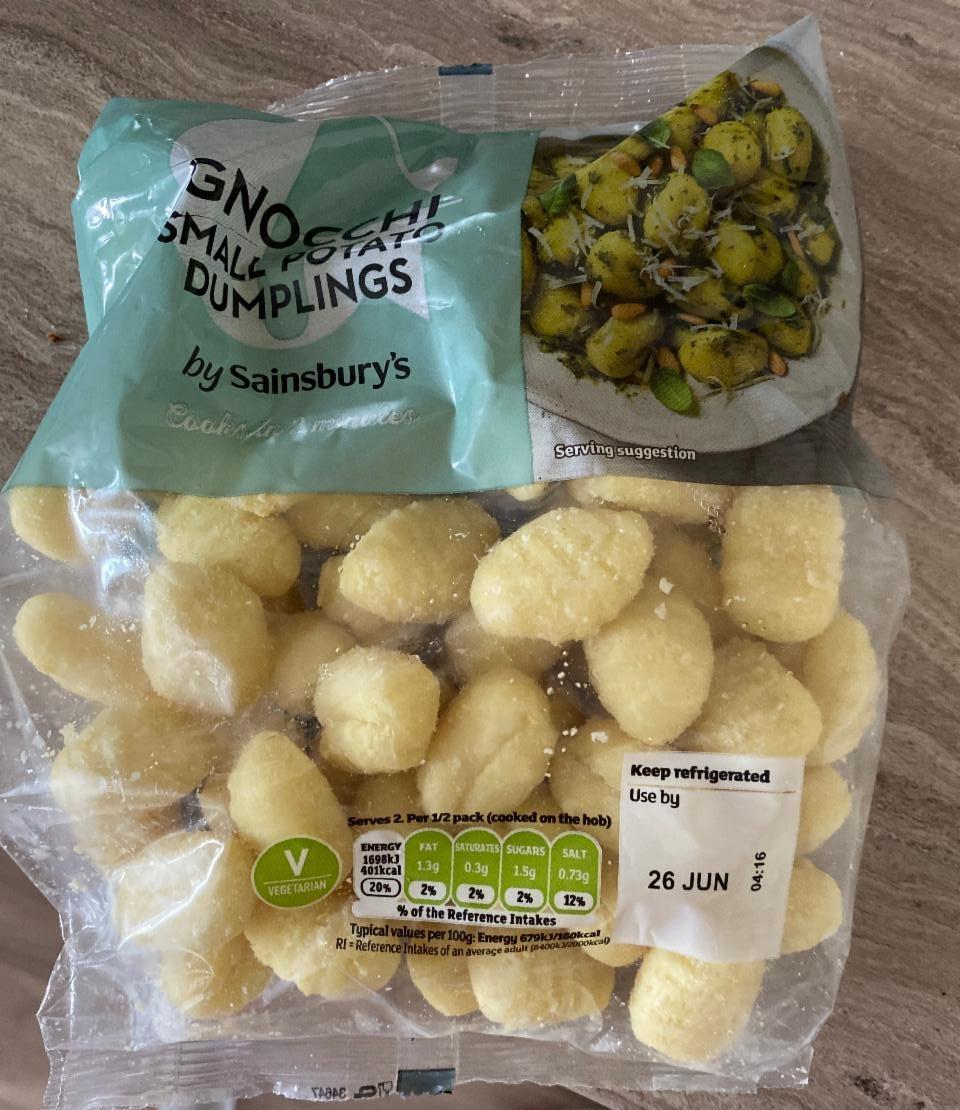 Fotografie - Gnocchi small potato dumplings by Sainsbury's