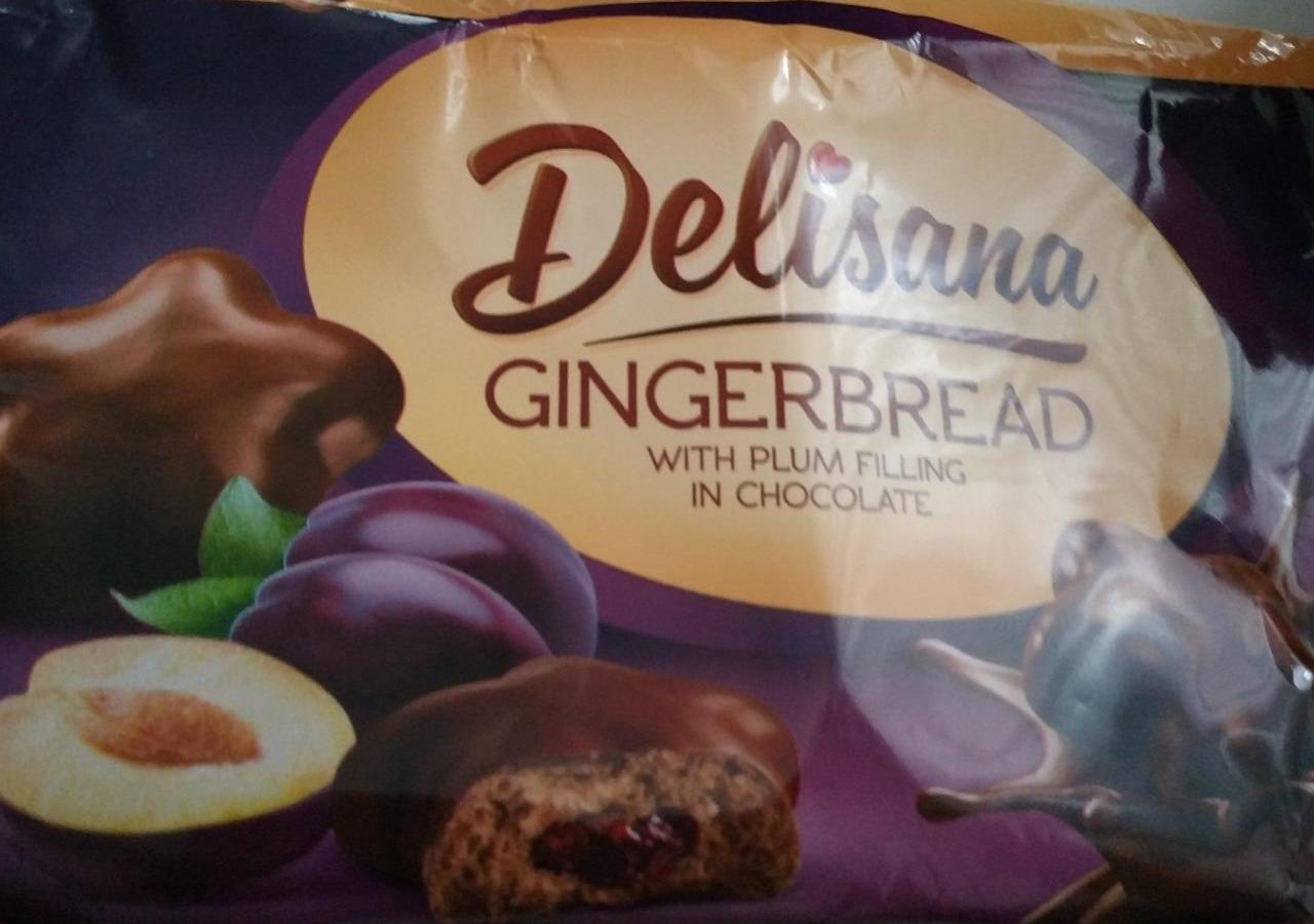 Fotografie - Gingerbread with plum filling in chocolate (perníčky se švestkovou náplní v čokoládě) Delisana