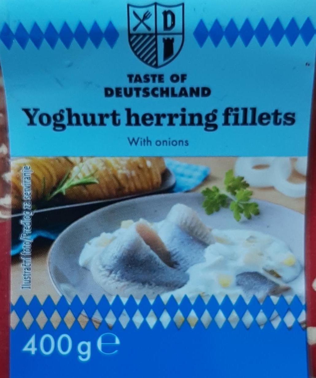 Fotografie - Yoghurt herring fillets with onions Taste of Deutschland