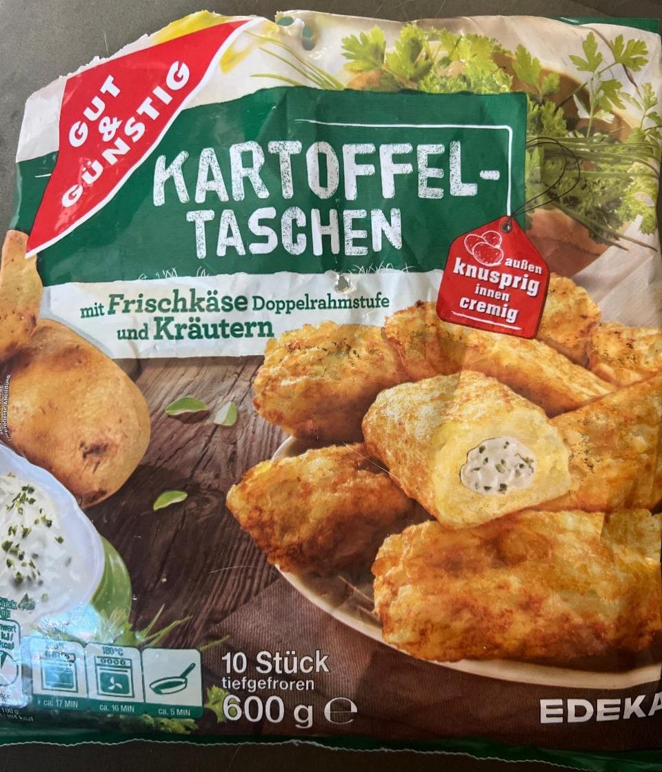 Fotografie - Kartoffeltaschen mit Frischkäse & Kräuter Gut & Günstig