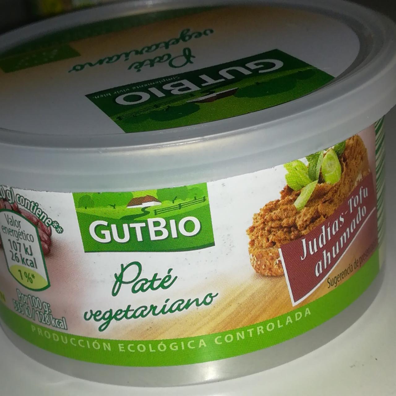 Fotografie - Paté vegetariano Judias Tofu ahumado GutBio