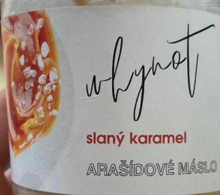 Fotografie - arašídové máslo WhyNot slaný karamel