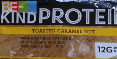Fotografie - Protein-Riegel Toasted Caramel Nut BeKind