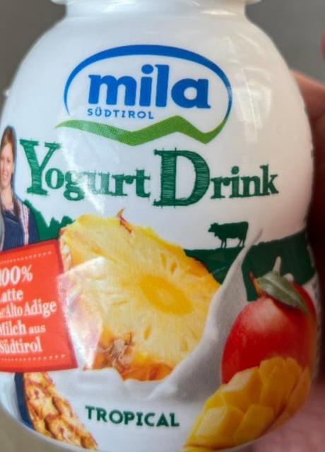 Fotografie - Yogurt Drink Tropical Mila