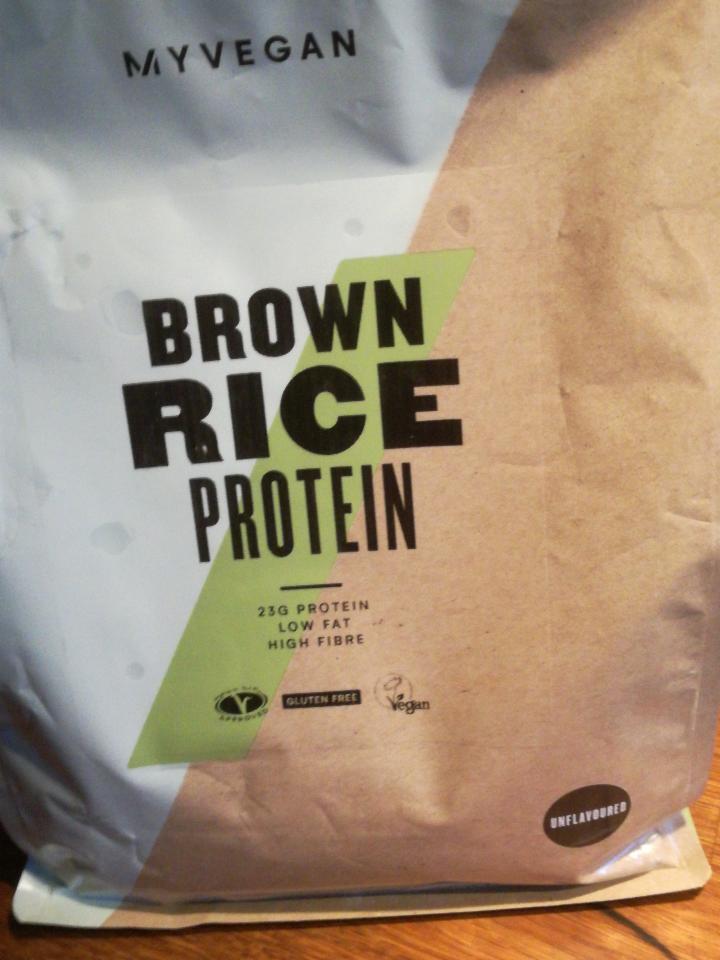 Fotografie - Brown Rice protein MyProtein