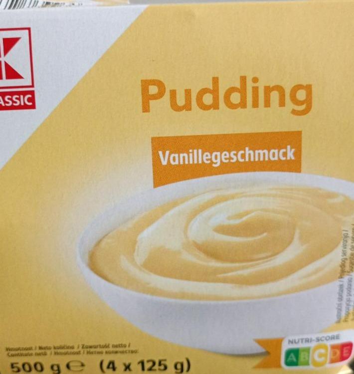Fotografie - pudding vanillegeschmack K-Classic