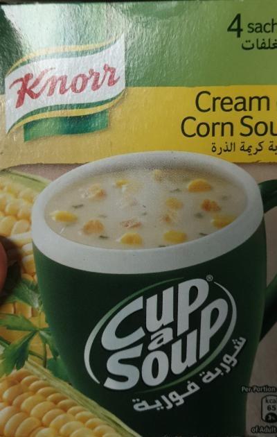 Fotografie - Cream of Corn Soup Knorr