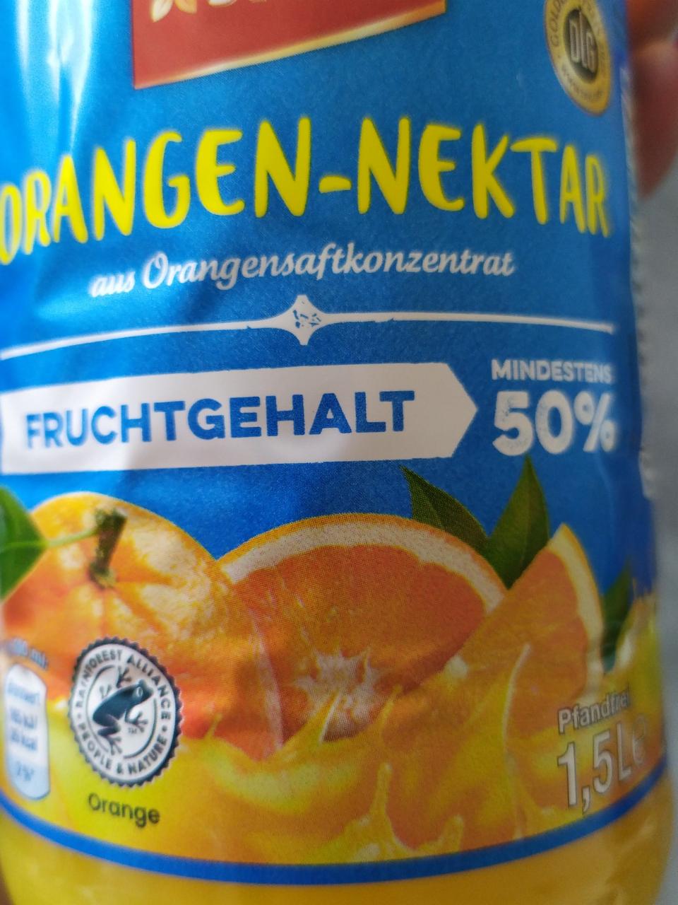 Fotografie - orangen nektar