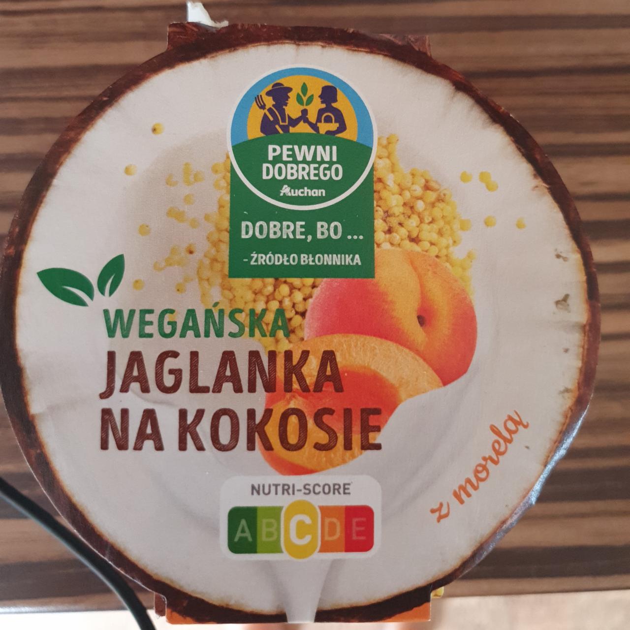 Fotografie - Wegańska jaglanka na kokosie z morelą Pewni Dobrego Auchan