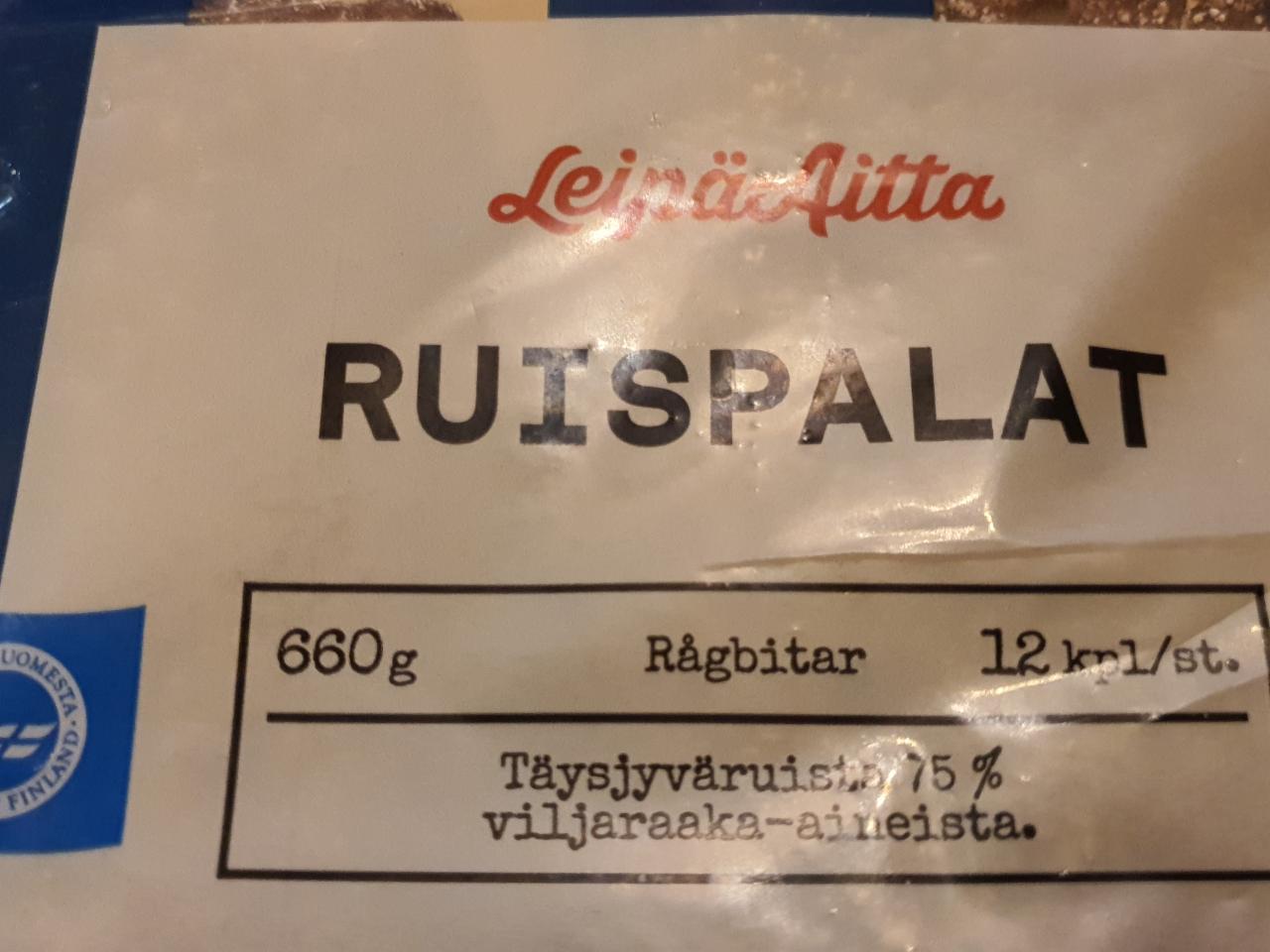 Fotografie - Ruispalat žitný chléb LeipäAitta