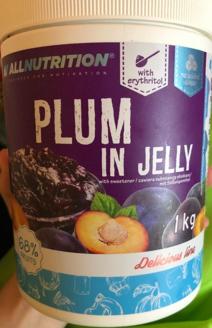Fotografie - Plum in sugar free Jelly AllNutrition